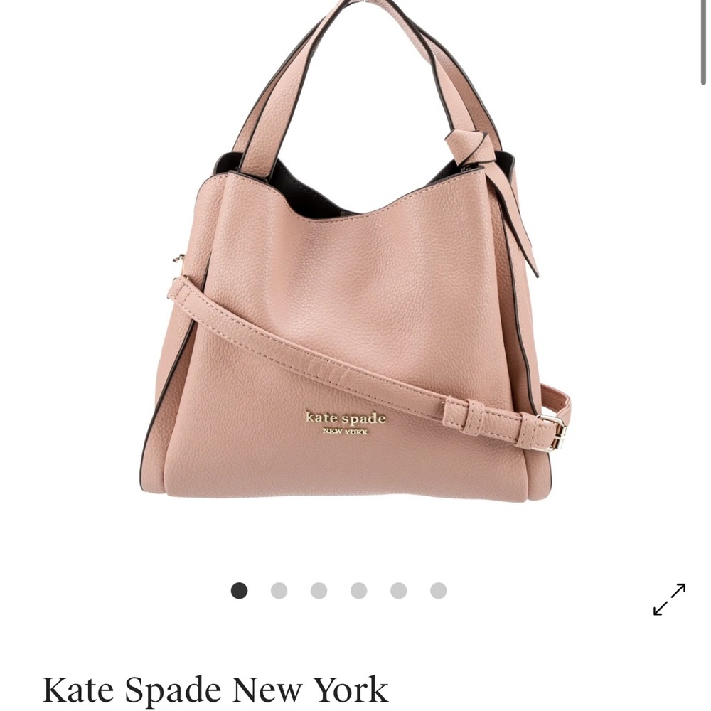 kate spade Pink Leather Tote Bag
